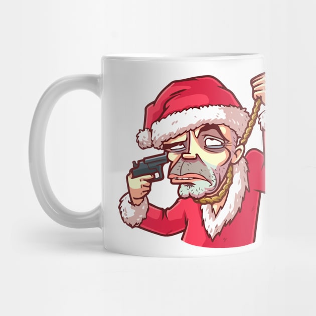 Santa Claus Christmas by merchhousetee